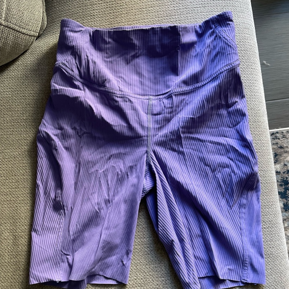 lululemon athletica Purple Bike Shorts